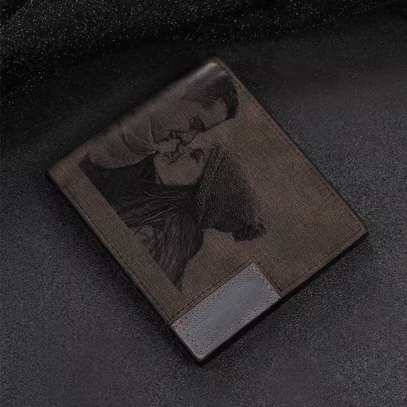 Carteira Premium Personalizada Com Foto - Crie uma Lembrança Única para o Dia dos Pais