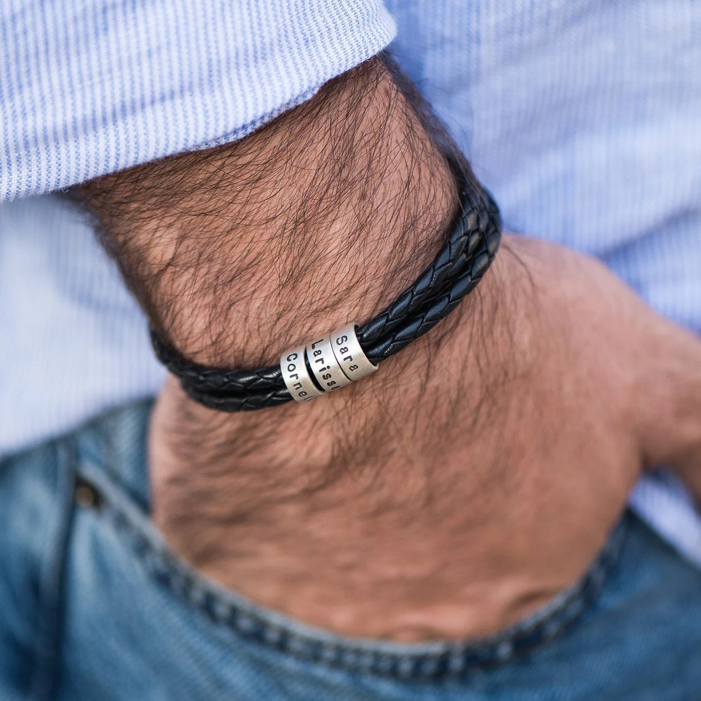 Pulseira Personalizada - Familia Eterna | Especial Dia dos Pais
