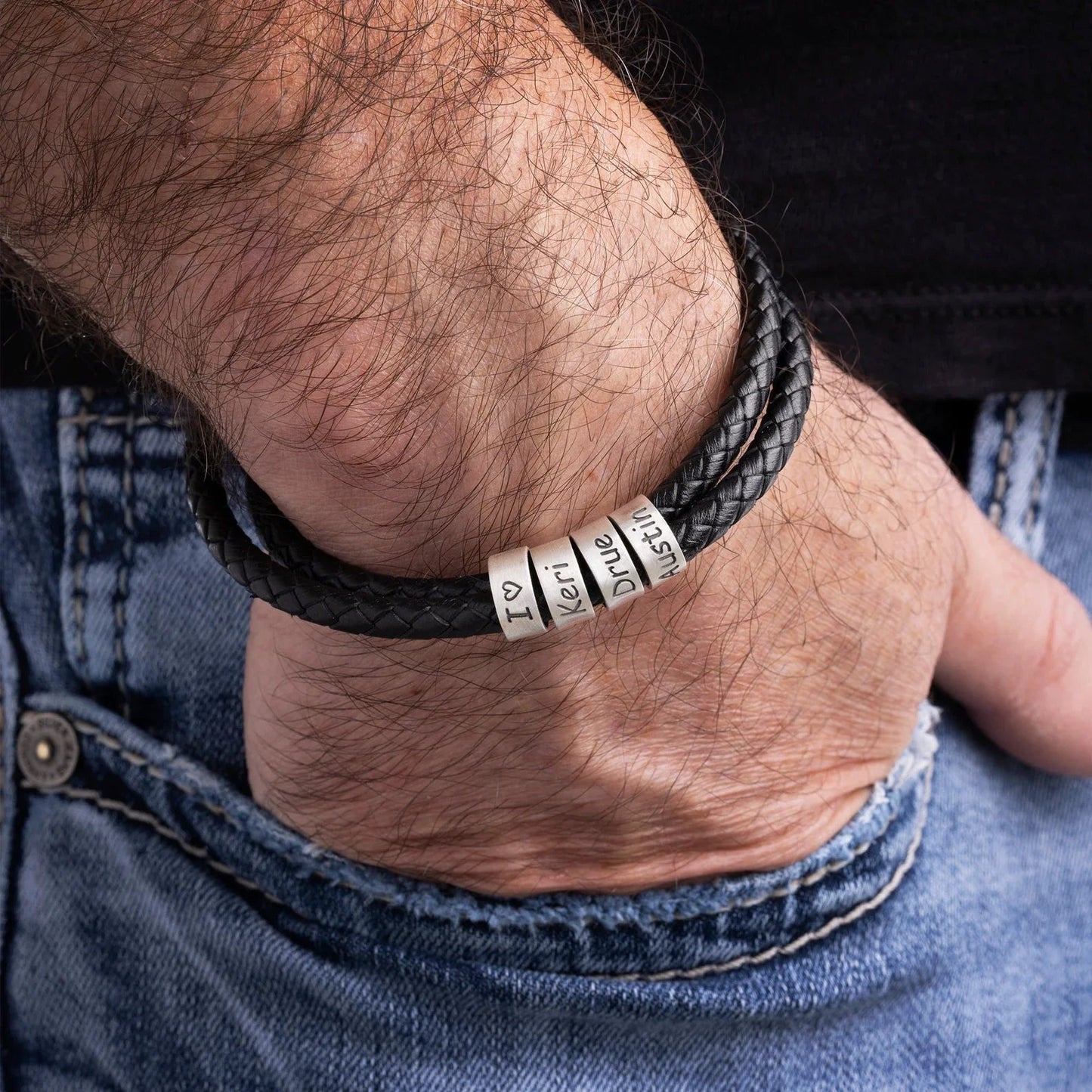 Pulseira Personalizada - Familia Eterna | Especial Dia dos Pais